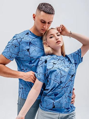 Футболки: Футболки оптом - Модель: мужская/унисекс, базовый крой с коротким — 8