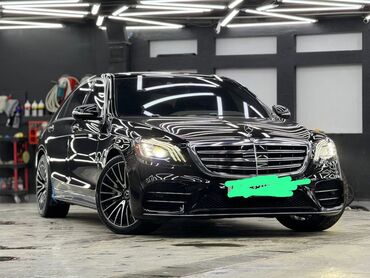 черный mercedes benz: Mercedes-Benz S-Class: 2018 г., Бензин