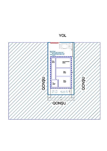 Torpaq: 2 sot, Tikinti, Mülkiyyətçi, Kupça (Çıxarış) — 2