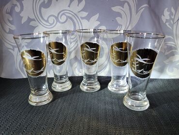 Čaše: Case za pivo itd.kristalno staklo 1960g+. Case komada 5 u — 1