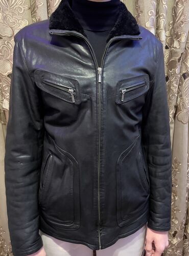 авиатор куртка: Куртка M (EU 38), цвет - Черный