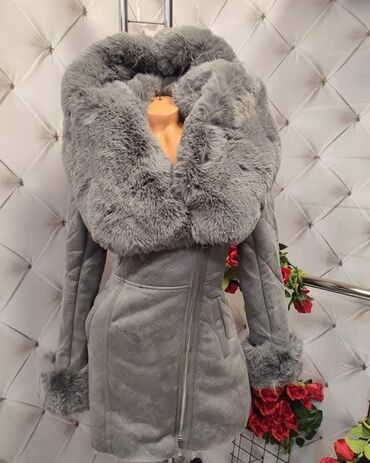 kisne jakne: S (EU 36), With lining, Faux fur