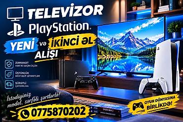 PlayStation və Televizor – yeni və ikinci əl alışı - PlayStation