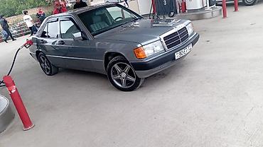 mercedes 190 stop: Mercedes-Benz 190E (W201) sedan - Kuzov: 4 qapılı sedan, metalik boz — 7