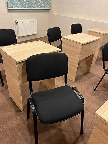 kafe stul: Tədris kursları üçün stol stul desti sexdən birbawa satiş var Modellər — 2