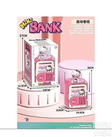 barbi majice: Hello Kitty sef za mališane Ova preslatka kasica u obliku sefa — 1