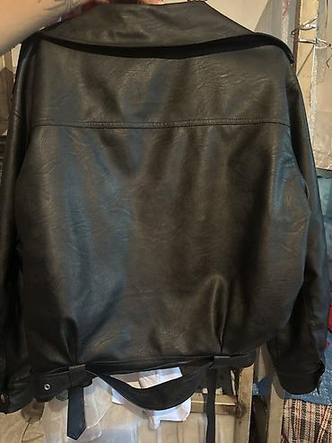women: Кожаная куртка, Косуха, Кожзам, XL — 2