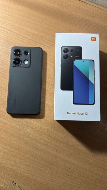телефон нот 12: Redmi, Redmi Note 13, Б/у, 128 ГБ, цвет - Голубой, 2 SIM