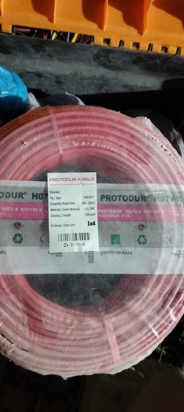 Generatorlar: 600 met 1x4 200 met 1x2.5 tam stondart yanmaz hamsi birlikde satlir