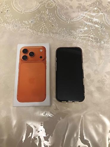 ipod 2: IPhone 17 Pro, Б/у, 256 ГБ, Оранжевый, Коробка, 93 % — 6