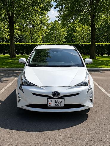 model y: Toyota Prius: 2018 г., 1.8 л, Автомат, Гибрид, Лифтбек — 2