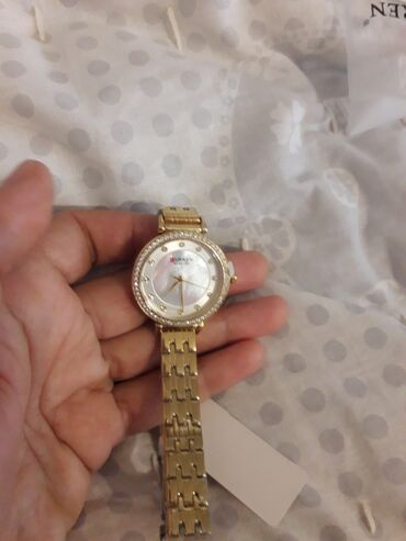 Qol saatları: Qol saatı, Curren, rəng - Qızılı — 8