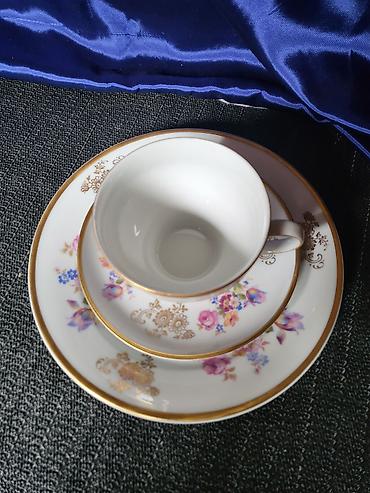 Ostali antikviteti: Set Wallendorf 1950 do 1965 g.Istocna Nemacka. Trodelni nemacki set — 4