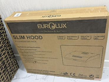 nintendo switch yeni: EUROLUX Slim Hood mətbəx hava sovurucusu Model: EU-SH4009TS60-INOX — 1