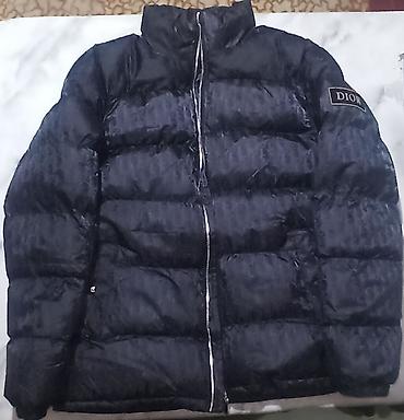 прямые джинсы: Мужская куртка, 3XL, Dior, Б/у, цвет - Черный, Самовывоз — 1