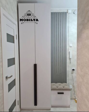 skaf modelleri: Шкаф в прихожей, Новый, 2 двери, Распашной, Прямой шкаф, Азербайджан