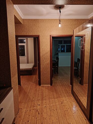 Uzunmüddətli kirayə mənzillər: Yaşayış mənzili – açıq mətbəxli zal və geniş dəhliz Xirdalan seheri 2 — 9