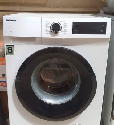 paltaryuyan alisi: Paltaryuyan maşın Toshiba, 8 kq, Yeni, Avtomat, Qurutmasız, Kredit yoxdur