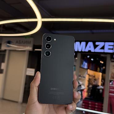 galaxy 22: Samsung Galaxy S23, Б/у, 256 ГБ, цвет - Черный, 1 SIM, eSIM — 1