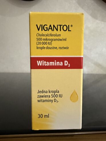 Tibbi geyim: Vigantol - Vitamin D - 20000 IU - 30 ml = 75 azn
Avropa Istehsali