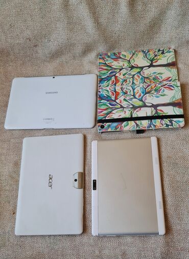 Tableti: Pakovanje od 4 Android tableta + maska/folio futrola sa šarenim — 1