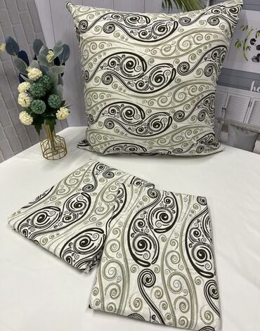 Комплекты постельного белья: Постельное бельё 100% хлопок, постельное бельё, наволочки, подушки at lalafo.kg — 5 Комплекты постельного белья: Постельное бельё 100% хлопок, постельное бельё, наволочки, подушки — 5