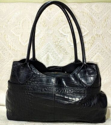 Torbe: Just Cavalli kožna sa hologramom Vrhunska brendirana torba od kože — 5