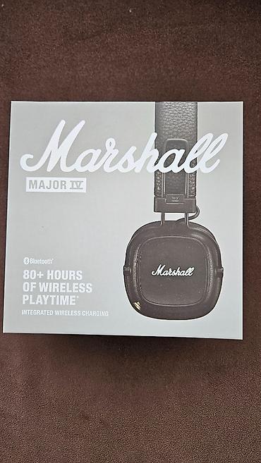 marshall major v: Marshall Major IV Bluetooth qulaqcıq - 80+ saat fasiləsiz simsiz — 1