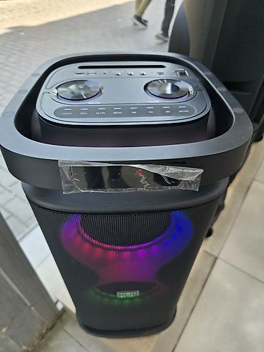 pride dinamik: Karaoke bluetooth kalonka portativ səs sistemi - Güc: 100W - — 2