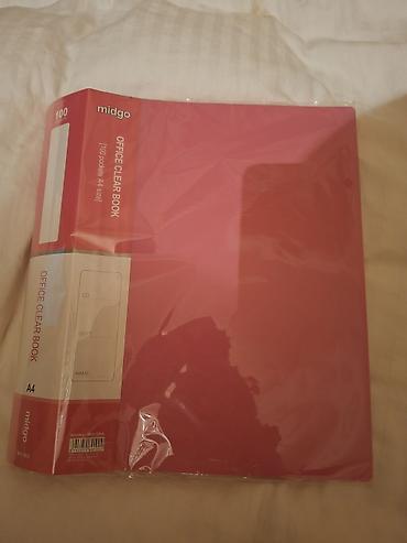 Midgo Office Clear Book – A4, tam 100 ciblİ, yenidir