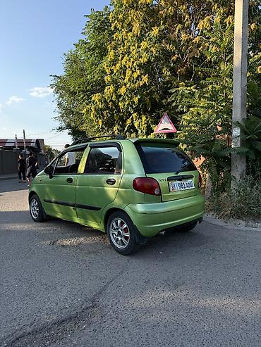 devo tiko: Daewoo Matiz: 2002 г., 0.8 л, Автомат, Бензин, Хэтчбэк — 6