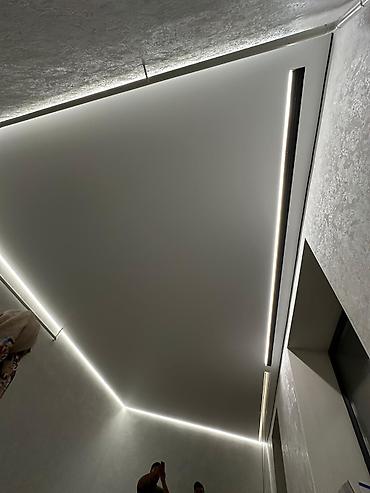 Натяжной потолок: Натяжной потолок Глянцевое, Матовое, 3D потолки Гарантия, Бесплатная консультация, Бесплатный замер — 9