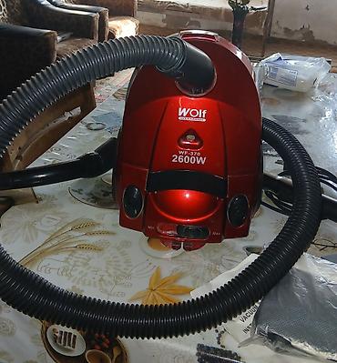 hd kabel: Wolf Germany WF-370 tozsoran - Güc: 2600W – güclü sorucu performans - — 1