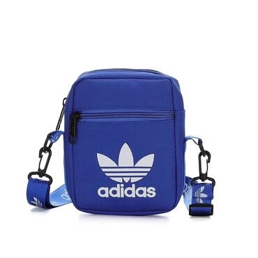 этно сумки бишкек: Барсетка adidas
🔹Очень удобная 
🔹Цвет: синий, белый
🔹Цена: 400 сом