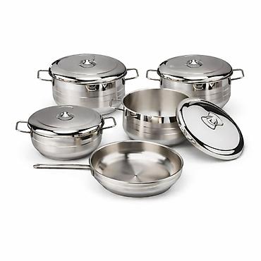 slikar tapi: BONERA INOX SET SERPI 5/1 | Rosfraj program - setovi Set serpi inox — 1
