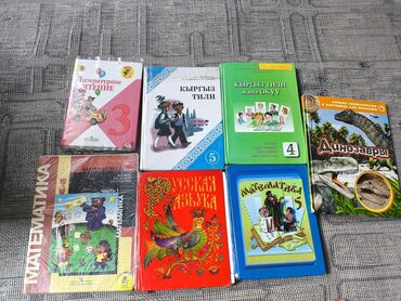 детская книга: Набор школьных учебников и детских книг. В комплекте на фото: -