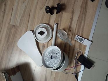 aparat za giros: Plafonski ventilator sa LED rasvetom i daljinskim upravljačem - — 2