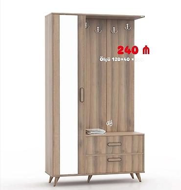 sifanerler: Dəhliz üçün funksional paltar asqısı və şkaf dəsti - Ölçü: 120 × 40 × — 1