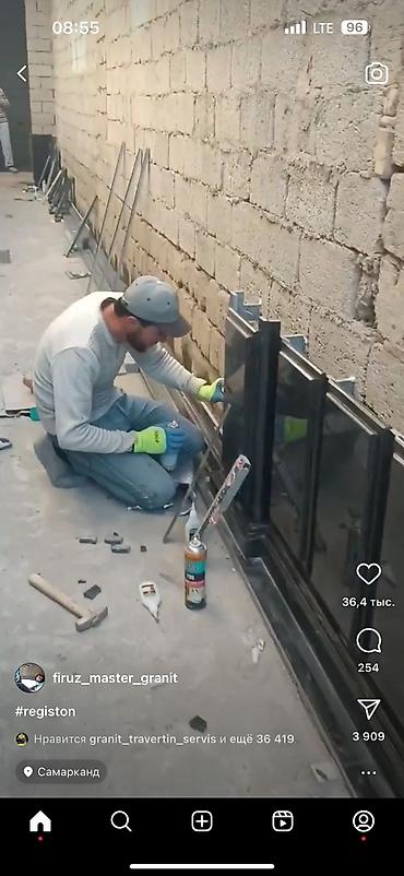 Фасадные гранитные плитки: Гранит для цоколя разные цвета Ангола блек Черный Серый Коричневый at lalafo.kg — 15 Фасадные гранитные плитки: Гранит для цоколя разные цвета Ангола блек Черный Серый Коричневый — 15