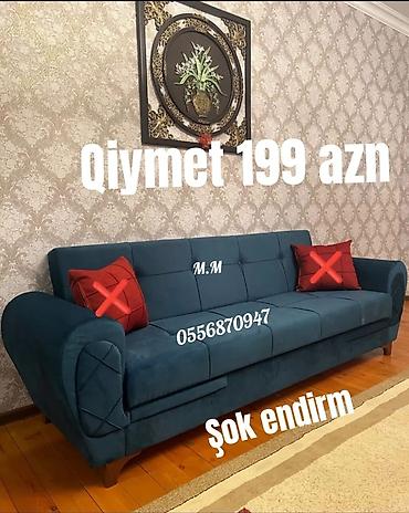 Sifarişlə divanlar: Divan, Qonaq otağı üçün, Parça, Bazalı, Açılan, Kitab — 26