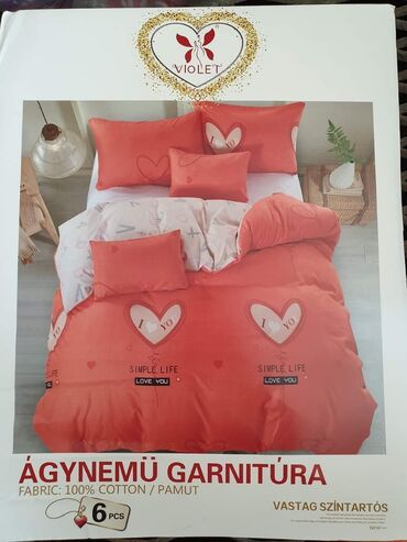 Posteljina: Pamucna posteljina 100% pamuk Set sadrzi: 6 delova: Jorganska — 10