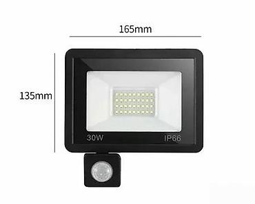 forma ideale za terasu: LED REFLEKTOR SA SENZOROM IP66 OD 10W DO 100W | Led reflektor sa — 5