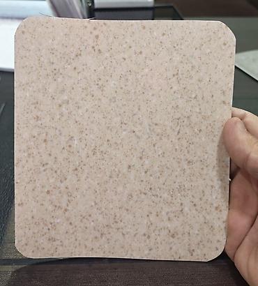 atlaz parca: Granit naxışlı masaüstü altlıq dəstləri - Material: istiliyə və nəmə — 5