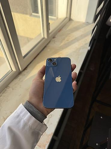 IPhone 13, Б/у, 128 ГБ, Голубой, Защитное стекло, Чехол, Кабель, 100 % at lalafo.kg IPhone 13, Б/у, 128 ГБ, Голубой, Защитное стекло, Чехол, Кабель, 100 %