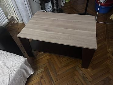 divan ustu: Dördbucaq masa, Açılmayan, Təkərsiz, Laminat, Zəmanətsiz — 1