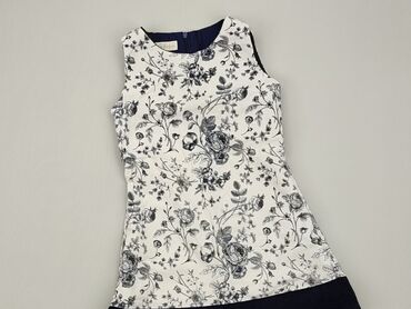 dlugie sukienki w kwiaty: Dress, 4-5 years, 104-110 cm, condition - Good