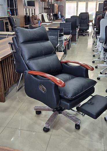 ofis əşyaları: Yeni, Təkərli, Qolları tənzimlənmir, Süni dəri — 6