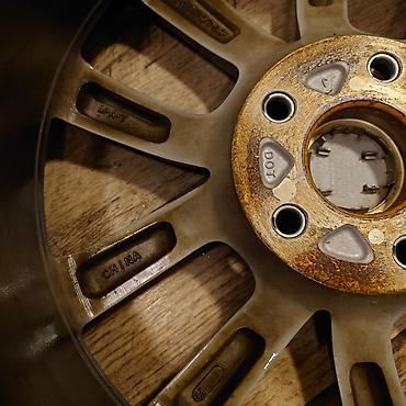 Диски: Литые Диски R 17 Honda, Комплект, отверстий - 5, Б/у — 12