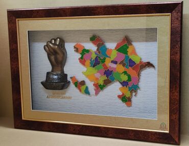 Şəkillər, tablolar: Qarabağ Azərbaycandır. Ali Baş Komandanımız İlham Əliyev cənablarının — 12