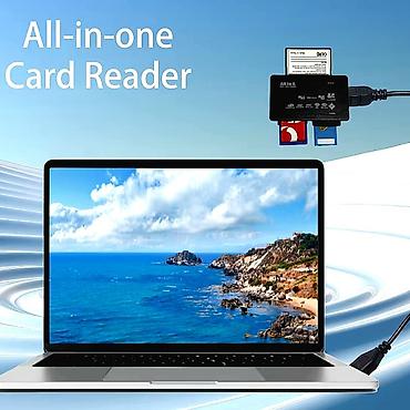 Digər ehtiyat hissələri: Çoxfunksiyalı KART OXUYUCU ADAPTERİ. SD, TF, CF kartları, eləcə də — 29